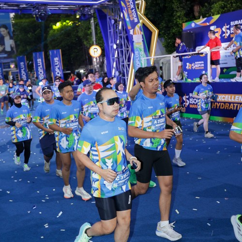 Race photo from SURABAYA ISOPLUS MARATHON 2026