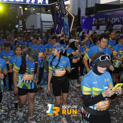Race photo from ISOPLUS RUN 2026 - JAKARTA
