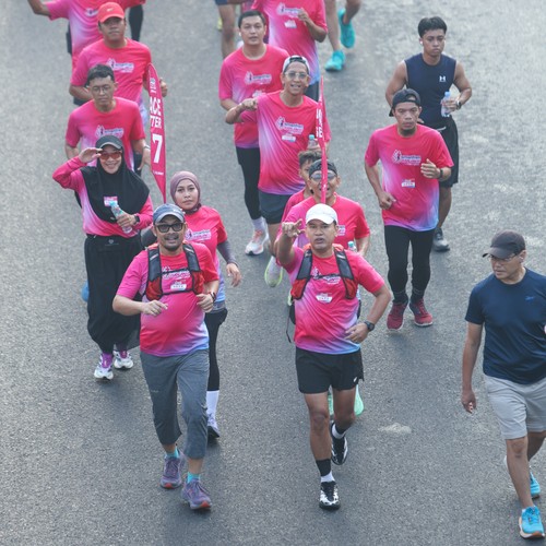 Race photo from SMARTFREN RUN 2026 VIBES