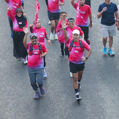 Race photo from SMARTFREN RUN 2026 VIBES