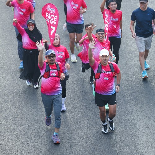 Race photo from SMARTFREN RUN 2026 VIBES