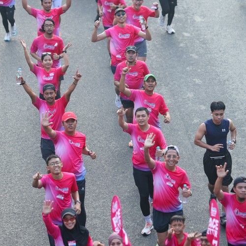 Race photo from SMARTFREN RUN 2026 VIBES