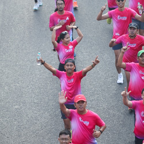 Race photo from SMARTFREN RUN 2026 VIBES