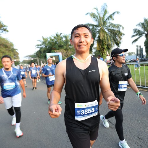 Race photo from BOGORUN 2026