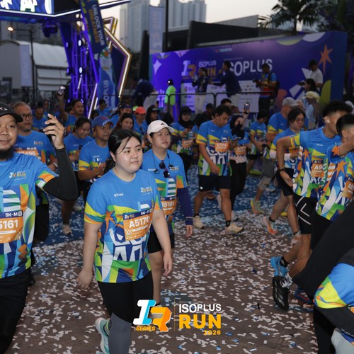 Race photo from ISOPLUS RUN 2026 - JAKARTA