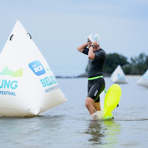 Race photo from Belitung Multisport Festival