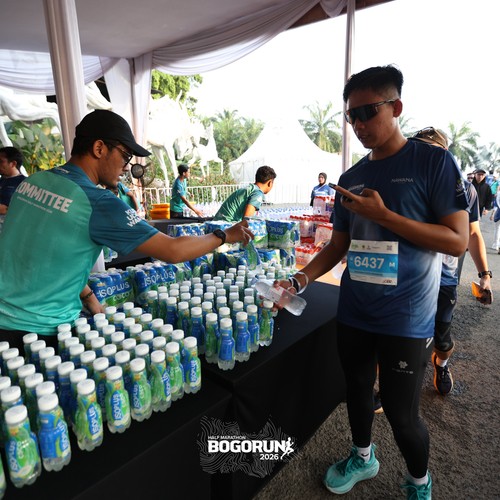 Race photo from BOGORUN 2026