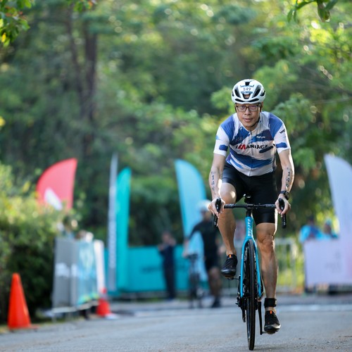 Race photo from Belitung Multisport Festival