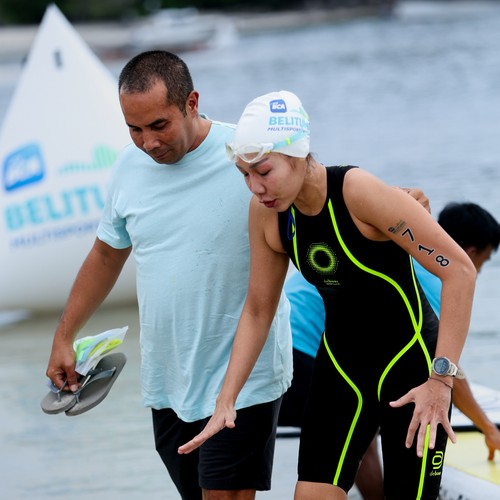 Race photo from Belitung Multisport Festival