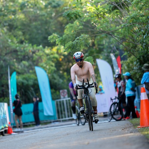 Race photo from Belitung Multisport Festival