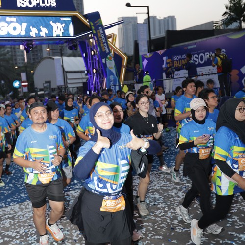Race photo from ISOPLUS RUN 2026 - JAKARTA