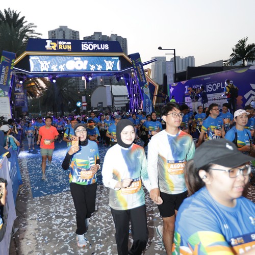 Race photo from ISOPLUS RUN 2026 - JAKARTA