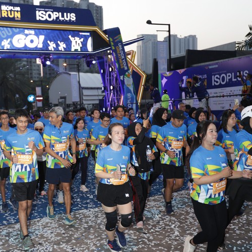 Race photo from ISOPLUS RUN 2026 - JAKARTA