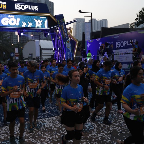 Race photo from ISOPLUS RUN 2026 - JAKARTA