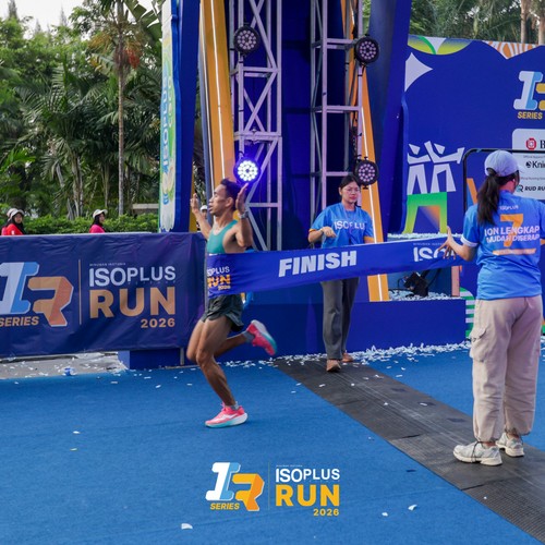 Race photo from ISOPLUS RUN 2026 - JAKARTA
