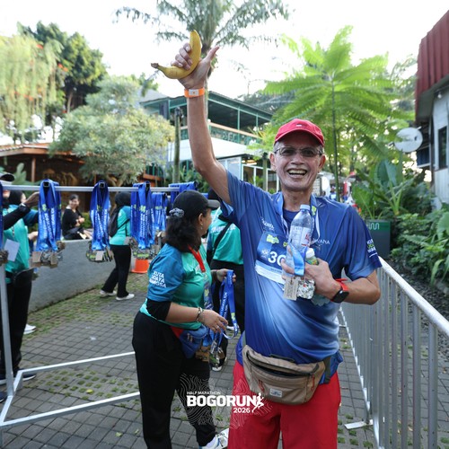 Race photo from BOGORUN 2026