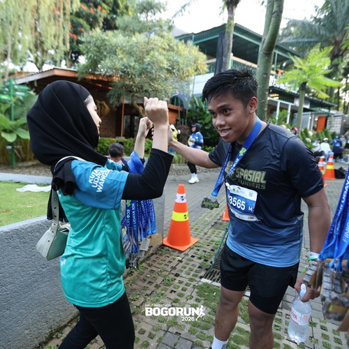 Race photo from BOGORUN 2026