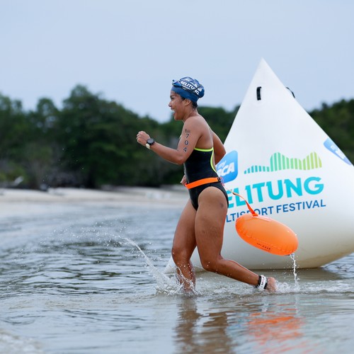 Race photo from Belitung Multisport Festival