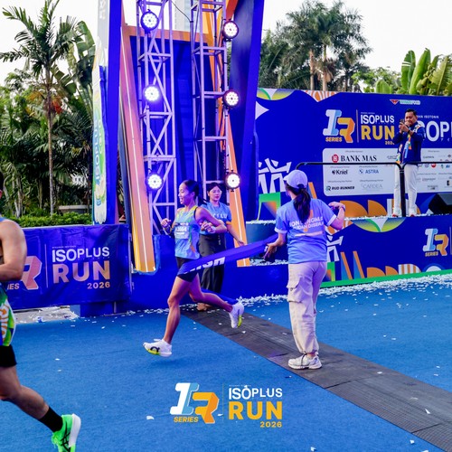Race photo from ISOPLUS RUN 2026 - JAKARTA