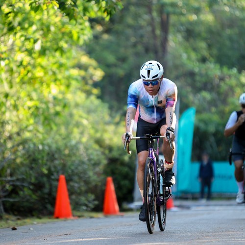 Race photo from Belitung Multisport Festival