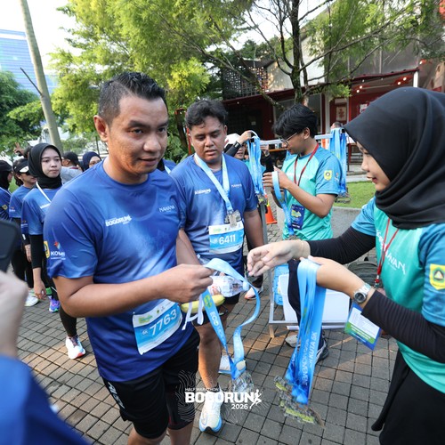 Race photo from BOGORUN 2026