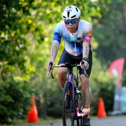 Race photo from Belitung Multisport Festival