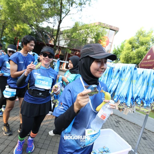 Race photo from BOGORUN 2026