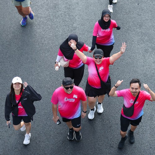 Race photo from SMARTFREN RUN 2026 VIBES