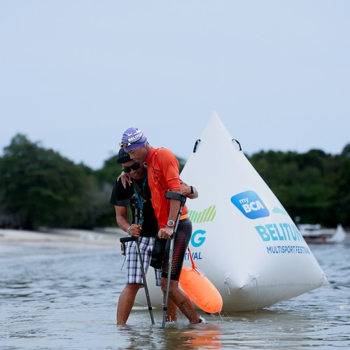 Race photo from Belitung Multisport Festival