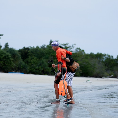 Race photo from Belitung Multisport Festival