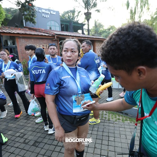Race photo from BOGORUN 2026