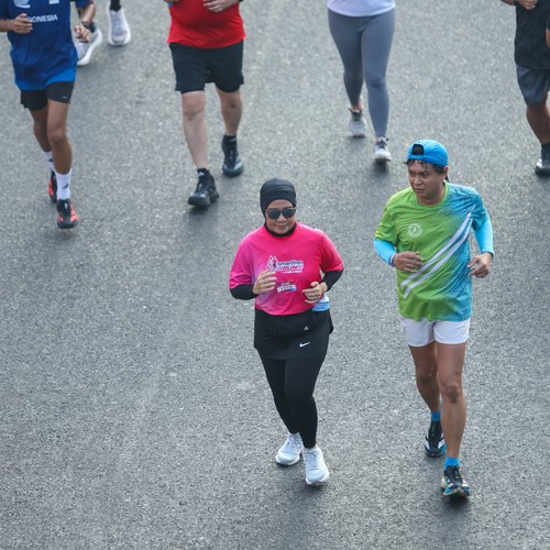 Race photo from SMARTFREN RUN 2026 VIBES