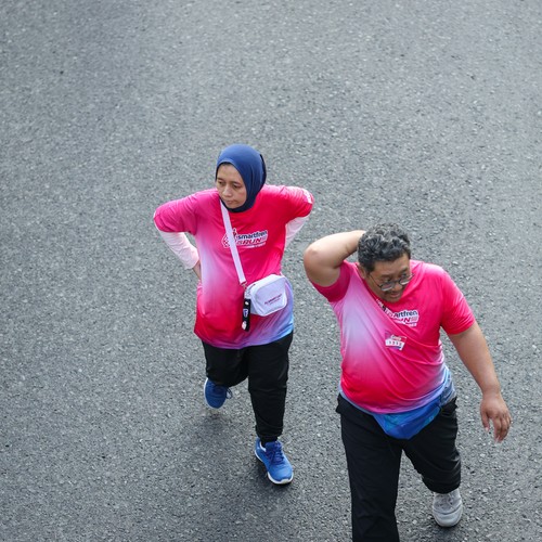 Race photo from SMARTFREN RUN 2026 VIBES