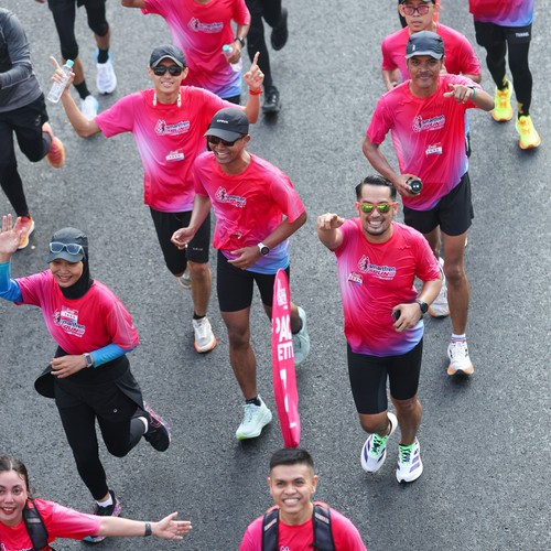 Race photo from SMARTFREN RUN 2026 VIBES