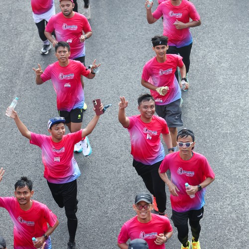 Race photo from SMARTFREN RUN 2026 VIBES