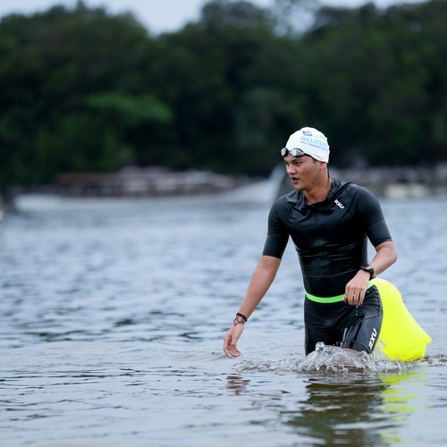 Race photo from Belitung Multisport Festival
