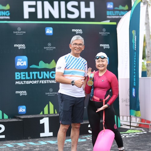Race photo from Belitung Multisport Festival