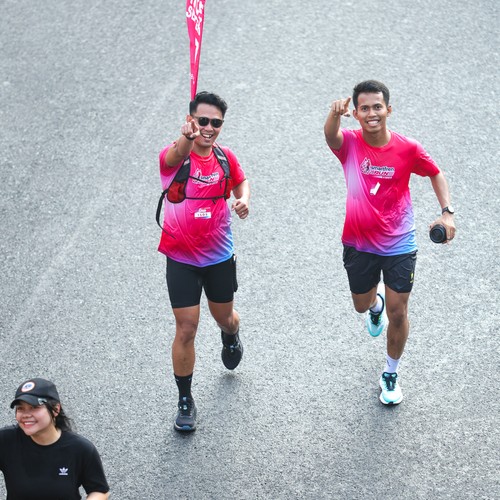 Race photo from SMARTFREN RUN 2026 VIBES