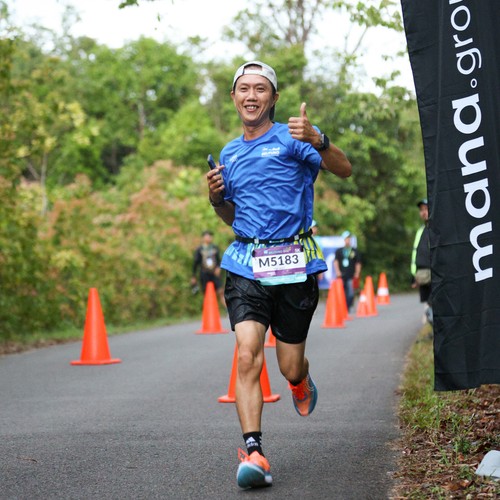 Race photo from Belitung Multisport Festival