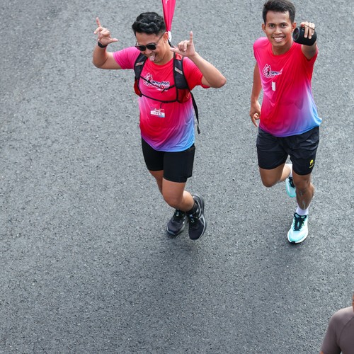 Race photo from SMARTFREN RUN 2026 VIBES