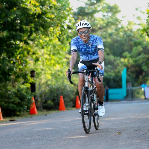 Race photo from Belitung Multisport Festival