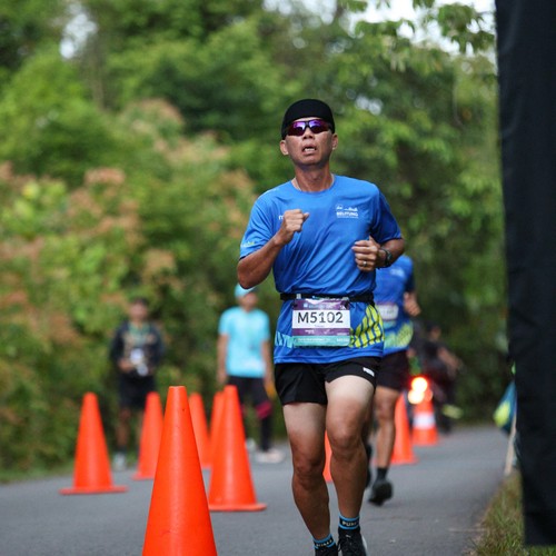 Race photo from Belitung Multisport Festival