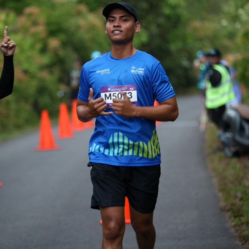 Race photo from Belitung Multisport Festival