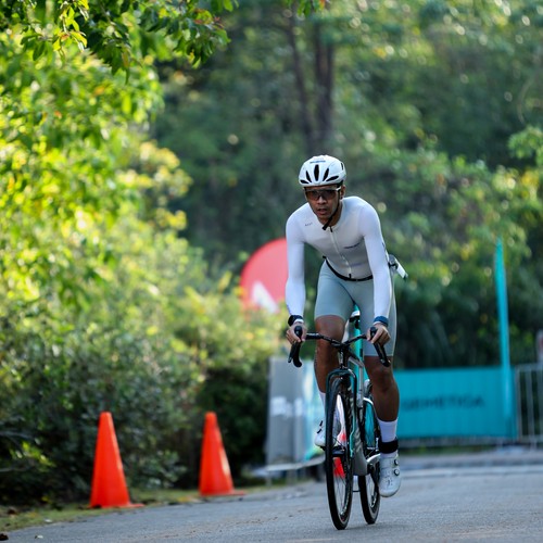 Race photo from Belitung Multisport Festival