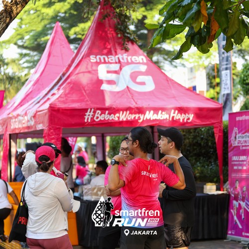 Race photo from SMARTFREN RUN 2026 VIBES