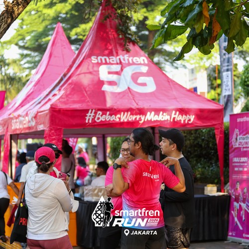 Race photo from SMARTFREN RUN 2026 VIBES