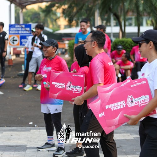 Race photo from SMARTFREN RUN 2026 VIBES