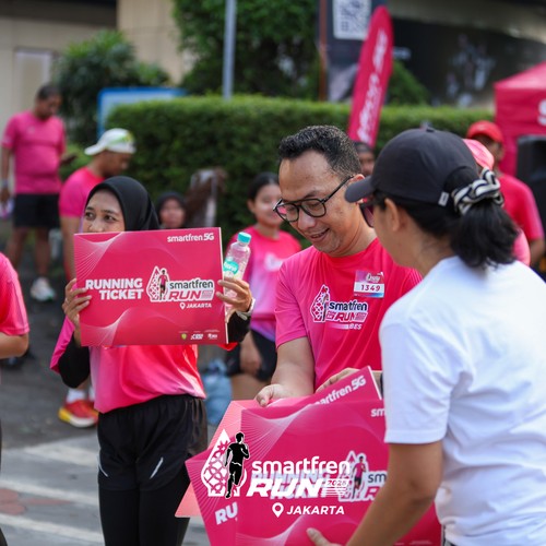 Race photo from SMARTFREN RUN 2026 VIBES