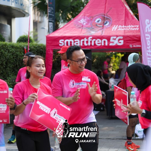 Race photo from SMARTFREN RUN 2026 VIBES