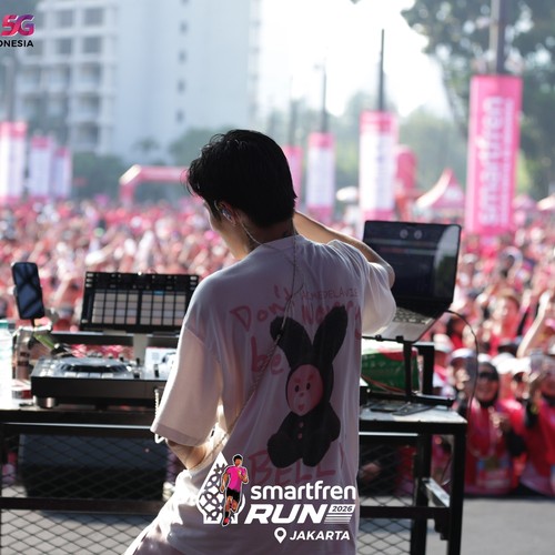 Race photo from SMARTFREN RUN 2026